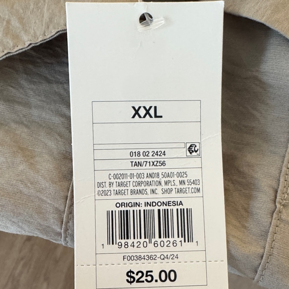 a new day Women's Taupe Button-Down Shirt - Picture 5 of 6